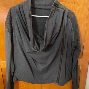 lululemon athletica Charcoal Cowl Neck Sweater
